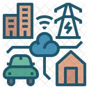 Internet Of Things Internet Iot Icon