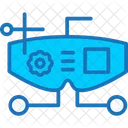 Internet Of Things Smart Technology Vr Glasses Icon