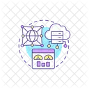 Data Science Data Internet Of Things Icon