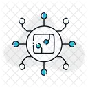 Internet Of Things Iot Networked Sensors Icon