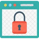 Internet Password Internet Security Web Locked Icon