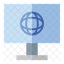 Internet Pc Internet Monitor Icon