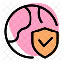 Globe Check Protection Icon
