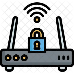 Internet-Router-Sicherheit  Symbol