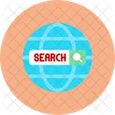 Internet Search Globe Global Search Icon