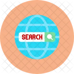 Internet Search  Icon