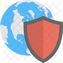 Global Security Cyber Icon