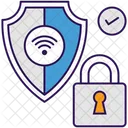 Virus Protection Cyber Security Internet Security Icon