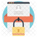 Web Security Cyber Icon