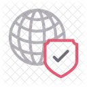 Internet sicherheit  Symbol
