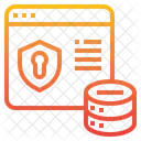 Internet Security Database Hosting Icon