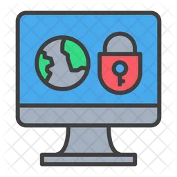 Internet Security  Icon