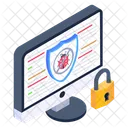 Cybersecurity Internet Security Cyber Antivirus Icon