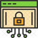 Internet Security Compliance Data Icon