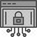 Internet Security Compliance Data Icon