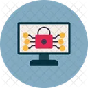 Internet Security Blockchain Encrypted Icon