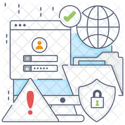 Internet Security  Icon