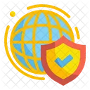 Internet Security Network Security World Icône