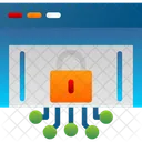 Internet Security Compliance Data Icon