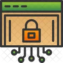 Internet Security Compliance Data Icon