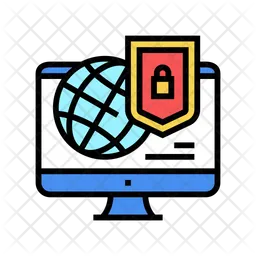 Segurança da Internet  Ícone