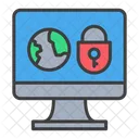 Seguranca Na Internet Seguranca Na Web Internet Ícone