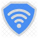 Seguranca Na Internet Protecao Na Internet Wifi Seguro Ícone