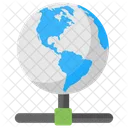 Global Networking Connections Icon