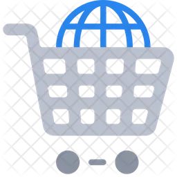 Internet Shopping  Icon