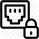 Sichern Vernetzen Sperren Symbol