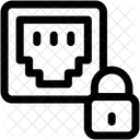 Sichern Vernetzen Sperren Icono