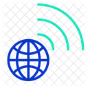 Network M Internet Signal Global Network Icon