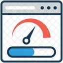 Internet Speed Speedometer Icon