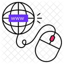 Surfen Im Internet Internet Online Symbol