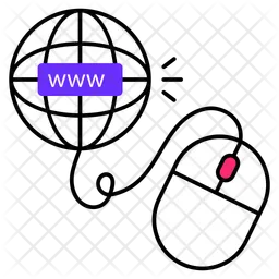 Im Internet surfen  Symbol