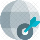 Internet Target Browser Target Goal Icon