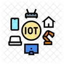 Internet Things Iot Icon