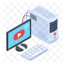 Internet Media Internet Video Computer Video Icon