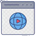 Internet Video  Icon