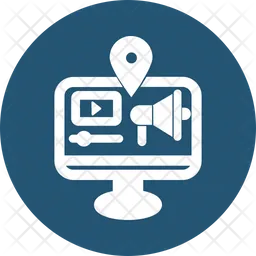 Internet Videos Advertising  Icon