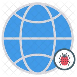 Internet Virus  Icon