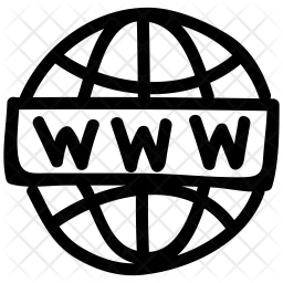 Internet world Icon - Download in Doodle Style