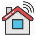 Zuhause Internet Dienstleistungen Symbol