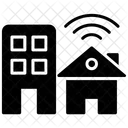 Zuhause Internet Dienstleistungen Symbol