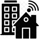 Zuhause Internet WLAN Symbol