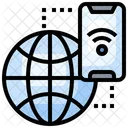 Internetverbindung  Symbol