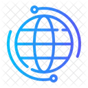 Verbindungen Global Globus Icon