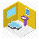 Interni del bagno  Icon