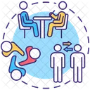 Psychotherapy Interpersonal Talk Icon