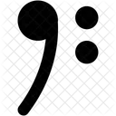 Komma Satzzeichen Doppelpunkt Symbol
